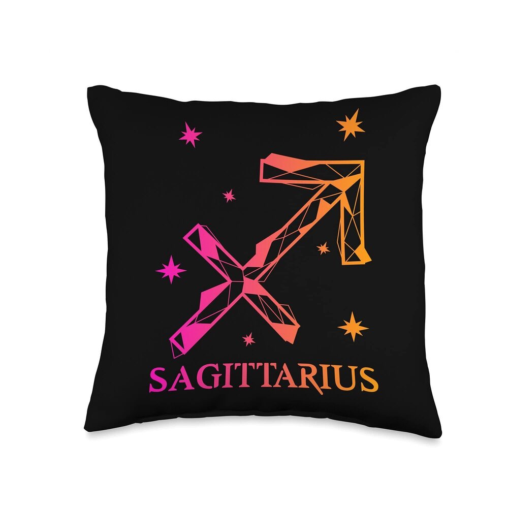6415 Sagittarius Zodiac Throw Pillow